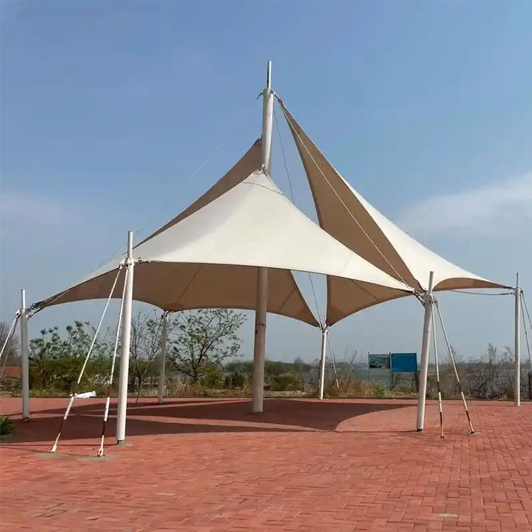 蕲春县膜结构景观棚