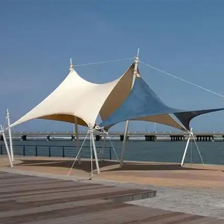 蕲春县膜结构景观棚