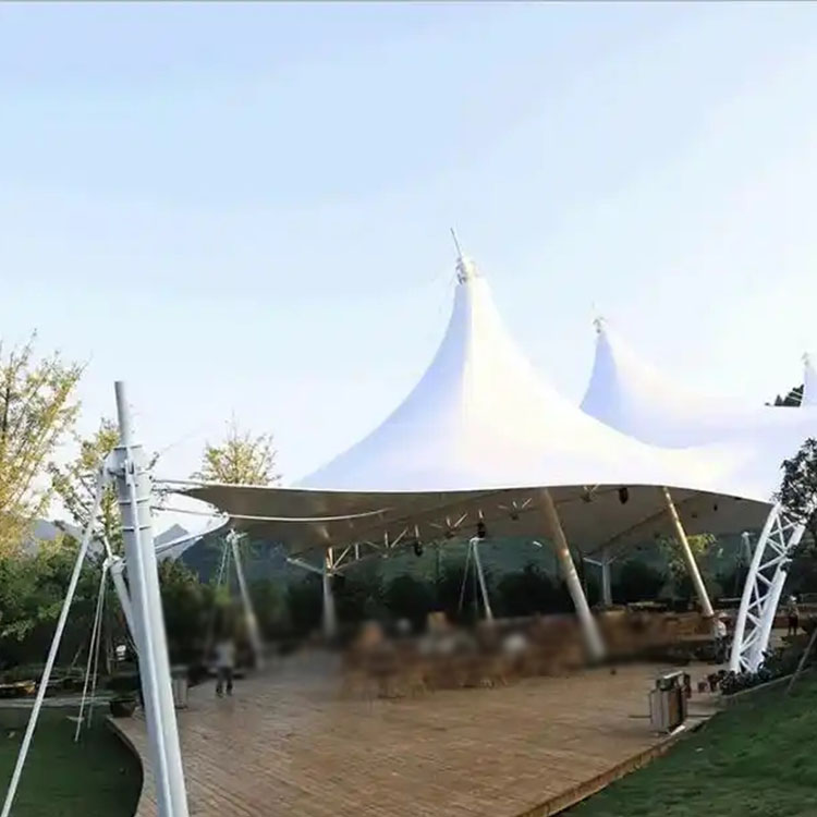 蕲春县膜结构景观棚