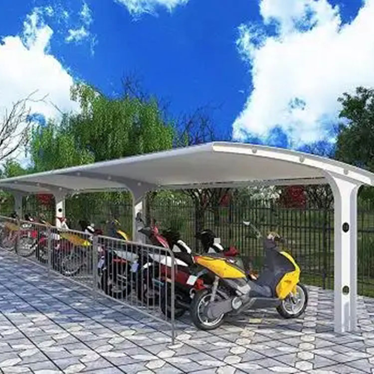 蕲春县膜结构电动车棚